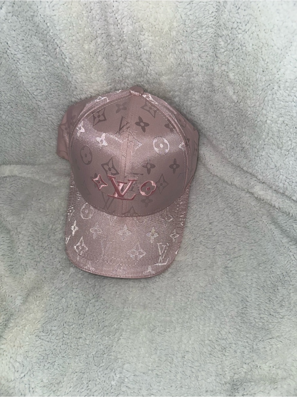 Pink Monogram Cap